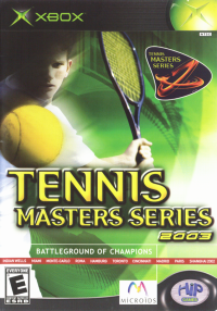 Tennis Masters Series 2003 Xbox  box art